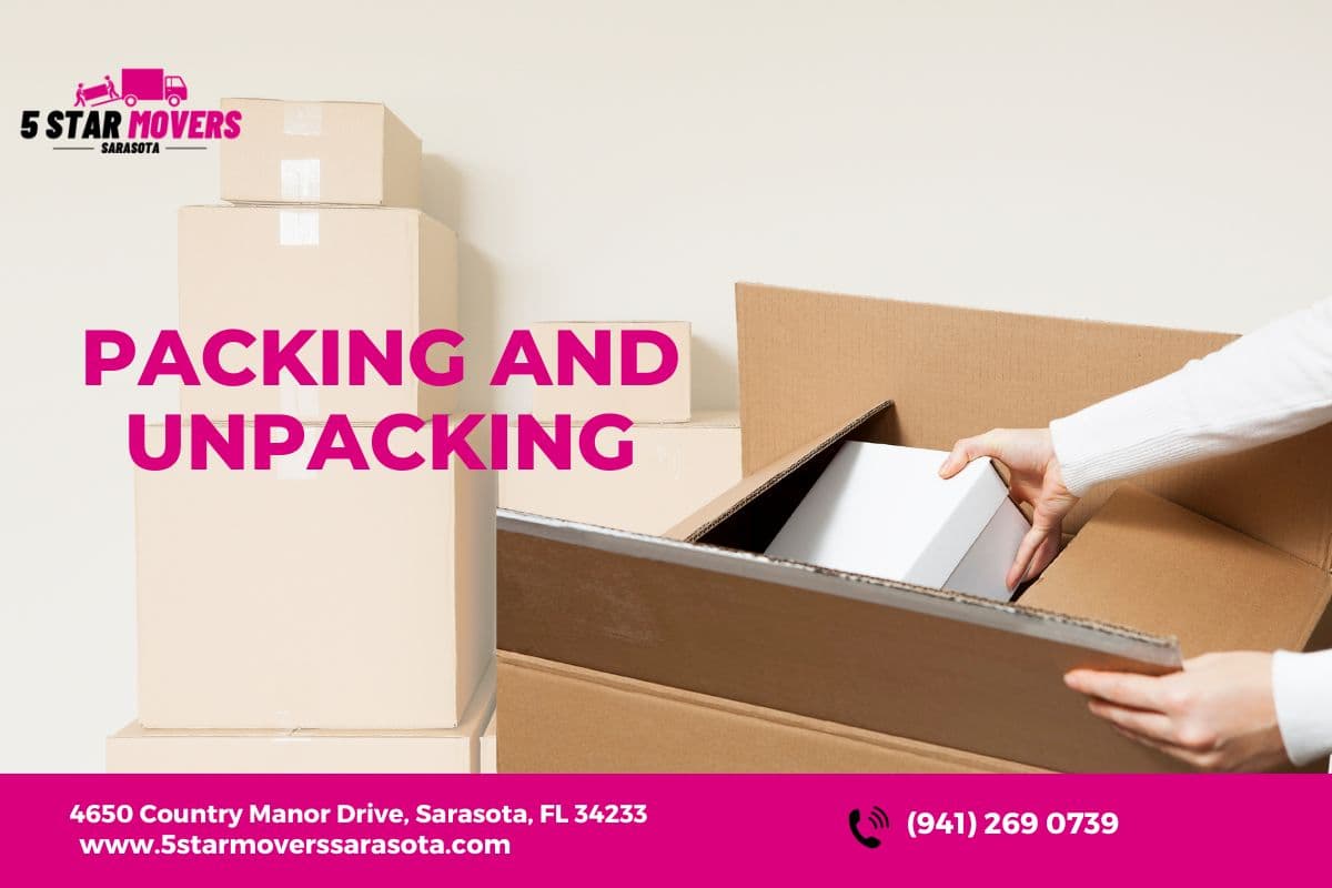 What not to pack when moving house in Sarasota?