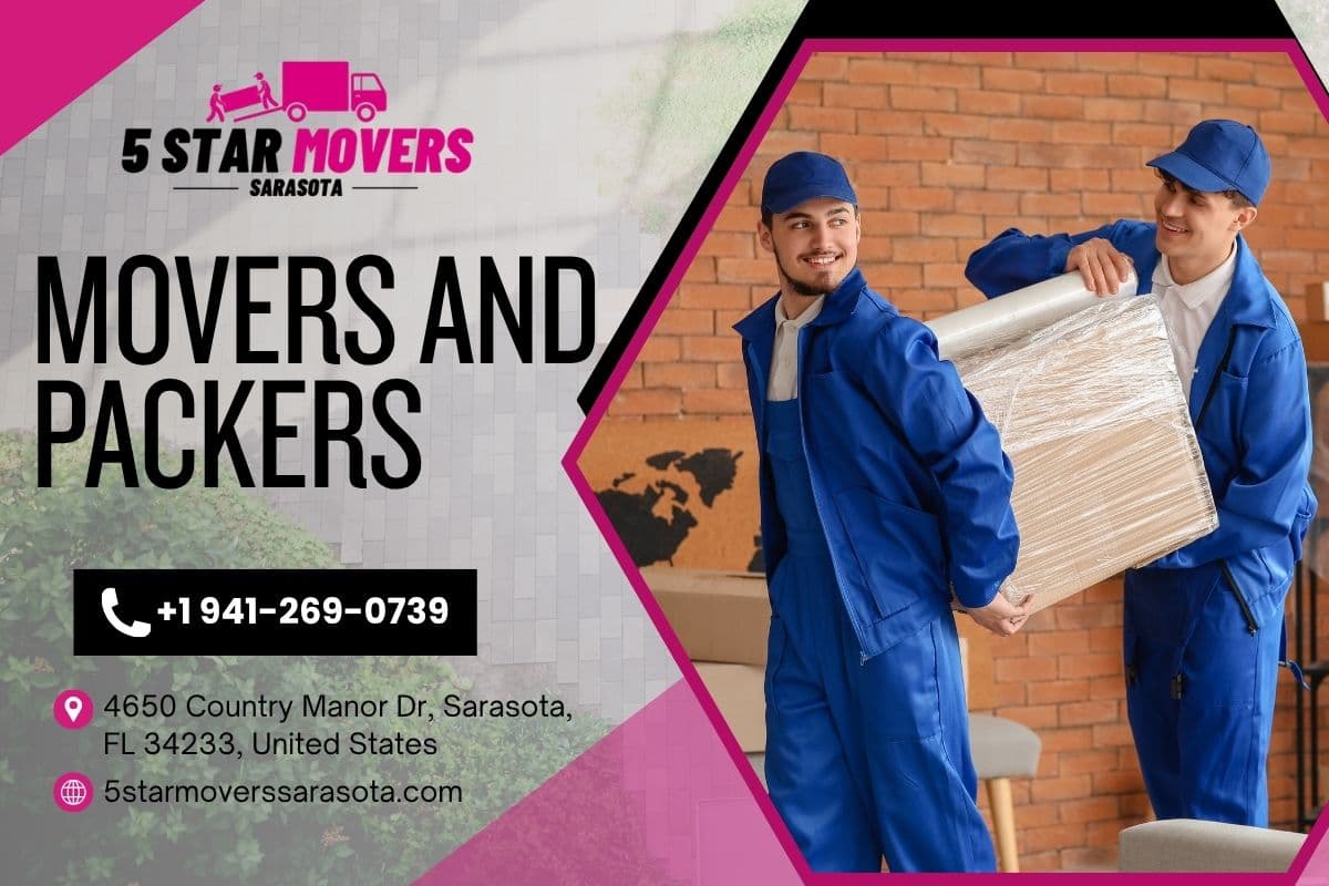 5 Star Movers Sarasota professional moving team